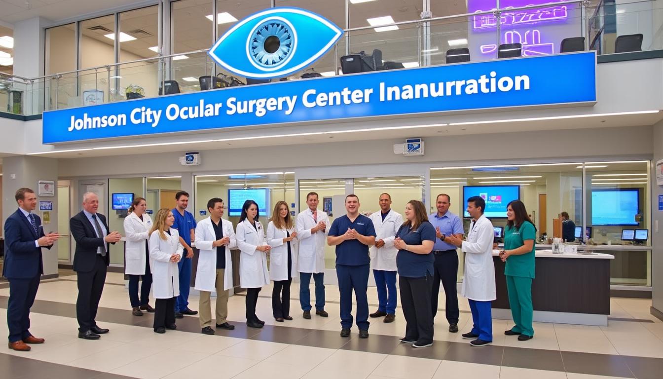 découvrez l'inauguration officielle du nouveau centre de chirurgie oculaire à johnson city, une avancée majeure pour les soins oculaires locaux présentée par wjhl.