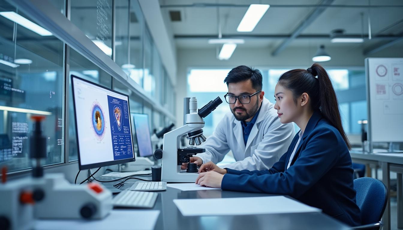 découverte en chine d'une maladie génétique rare chez un patient myope lors d'un traitement oculaire innovant, une avancée majeure pour la médecine génétique et ophtalmologique.