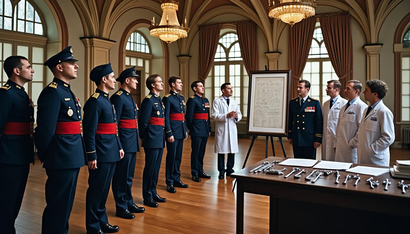 célébration des années de dévouement lors de la journée traditionnelle du service d'ophtalmologie à l'hôpital militaire 103, un hommage à l'excellence et au service médical.