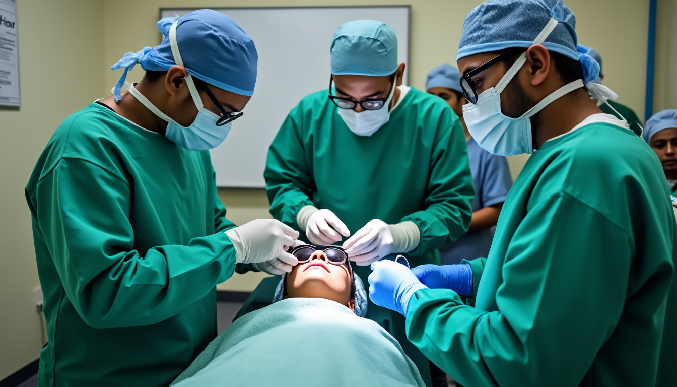 la chirurgie de la cataracte reprend au centre hospitalier communautaire de ruksin après une interruption de dix ans, offrant un accès renouvelé aux soins oculaires essentiels.