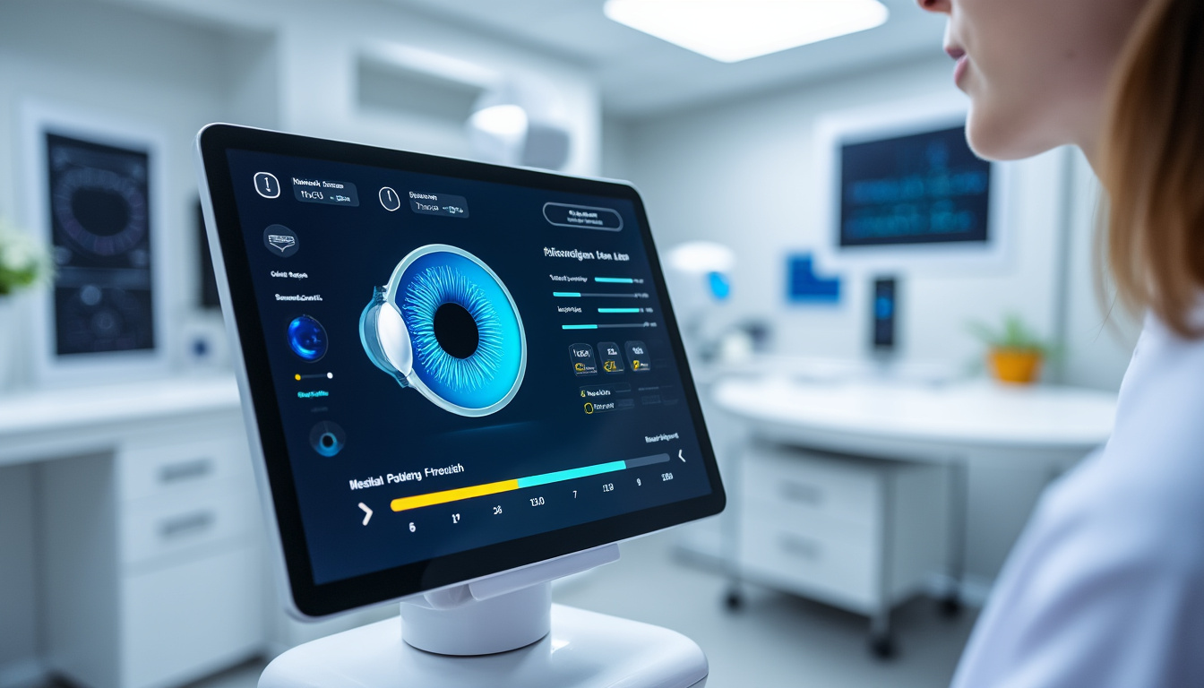 découvrez une intelligence artificielle révolutionnaire en ophtalmologie offrant un accompagnement patient disponible 24h/24 pour un suivi personnalisé et efficace.