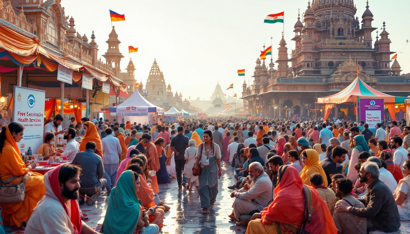 découvrez le mahakumbh 2025 à prayagraj, un événement spirituel unique offrant des examens oculaires gratuits et des traitements médicaux pour les pèlerins. profitez d'une expérience enrichissante tout en prenant soin de votre santé visuelle.