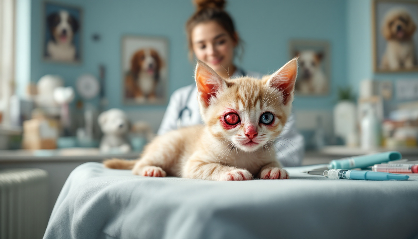 un chaton a été tragiquement blessé à gonzales à cause de feux d'artifice. ce pauvre animal nécessite une opération urgente des yeux pour retrouver sa vue. soutenez sa cause et découvrez comment vous pouvez aider à sa réhabilitation.