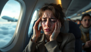 découvrez l'incroyable histoire d'une femme confrontée à une douleur intense lors d'un vol, entraînant un atterrissage d'urgence en raison d'une présence d'air dans son œil. un récit poignant de courage et de résilience face à une situation médicale inattendue.