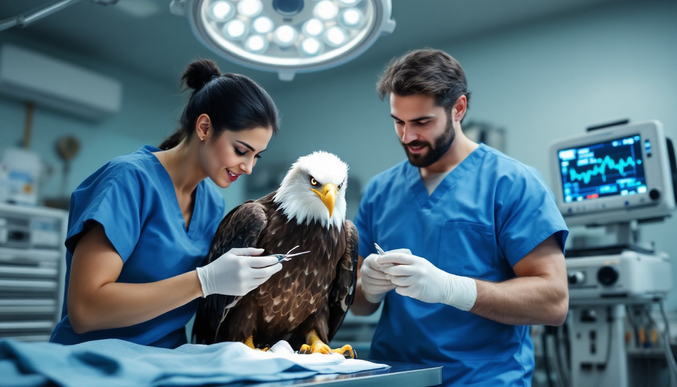 découvrez comment des vétérinaires en floride réalisent une chirurgie de la cataracte sur un aigle chauve, un acte médical rare et impressionnant qui témoigne de l'engagement en faveur de la faune et de la conservation des espèces. suivez cette opération remarquable et son impact sur la santé de cet oiseau majestueux.