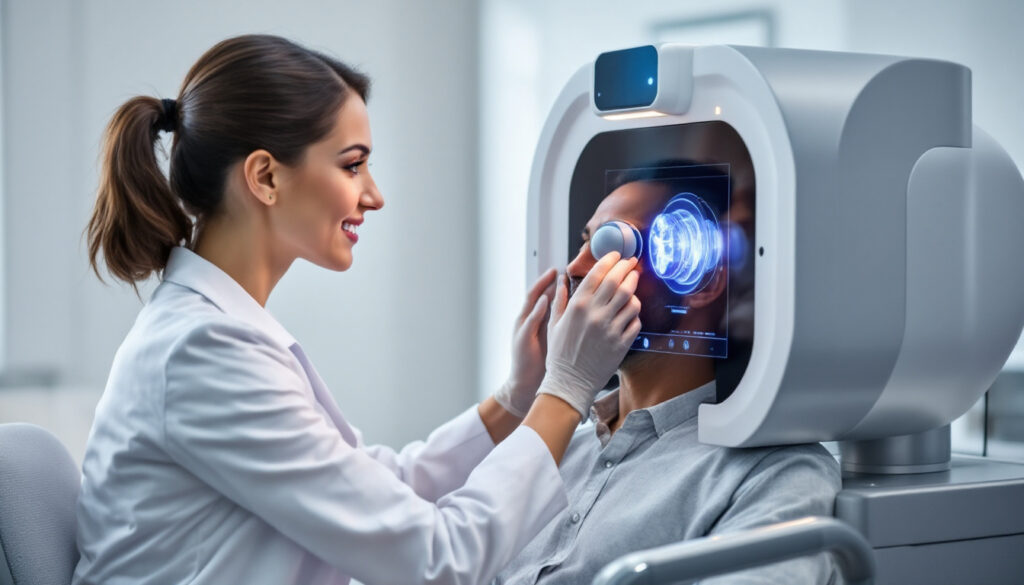 Oct le scanner révolutionnaire qui inspecte votre œil en un clin d'œil — free download