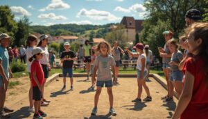 rejoignez-nous à valserhône pour un événement de pétanque exceptionnel, visant à soutenir faustine dans sa lutte contre une maladie oculaire. ensemble, montrons notre solidarité à travers le sport et l'amitié.