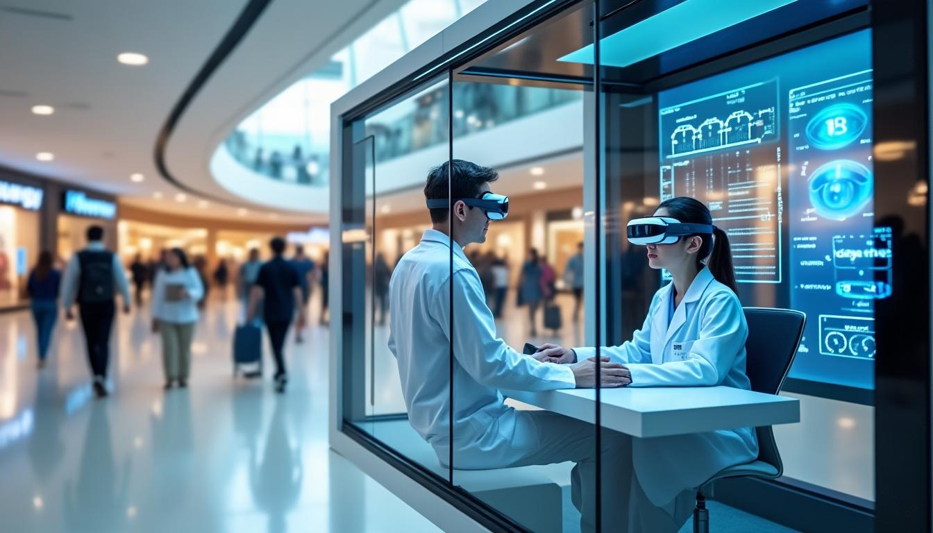découvrez comment les cliniques oculaires virtuelles intégrées dans les centres commerciaux révolutionnent les soins optiques en réduisant les délais d'attente pour vos consultations de routine. profitez d'un accès rapide et pratique à des services de qualité tout en faisant vos courses.