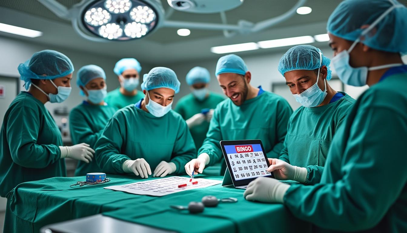 découvrez l'histoire tragique d'un jeu de bingo musical animé par des médecins lors d'une opération oculaire de routine, qui tourne au cauchemar avec le décès inattendu d'un patient. une réflexion poignante sur les limites de l'humour en milieu médical.