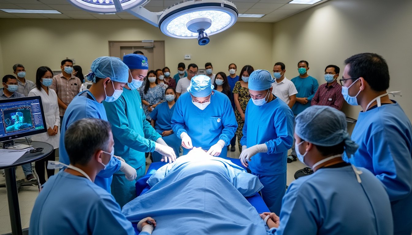 découvrez l'inauguration historique de la première chirurgie de la cataracte sans lame à mindanao, une avancée médicale majeure pour la région et une nouvelle ère de soins ophtalmologiques innovants.