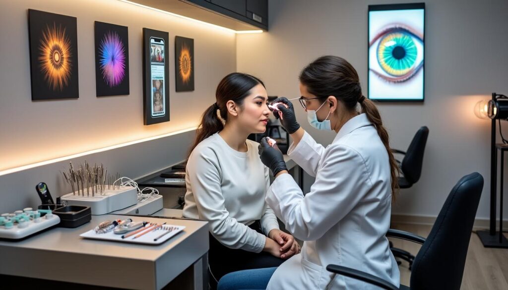 participez à notre séance d'information gratuite sur le tatouage de la cornée, la dernière tendance esthétique qui suscite l'engouement sur les réseaux sociaux. découvrez les avantages, risques et témoignages autour de cette nouvelle mode innovante pour sublimer votre regard.