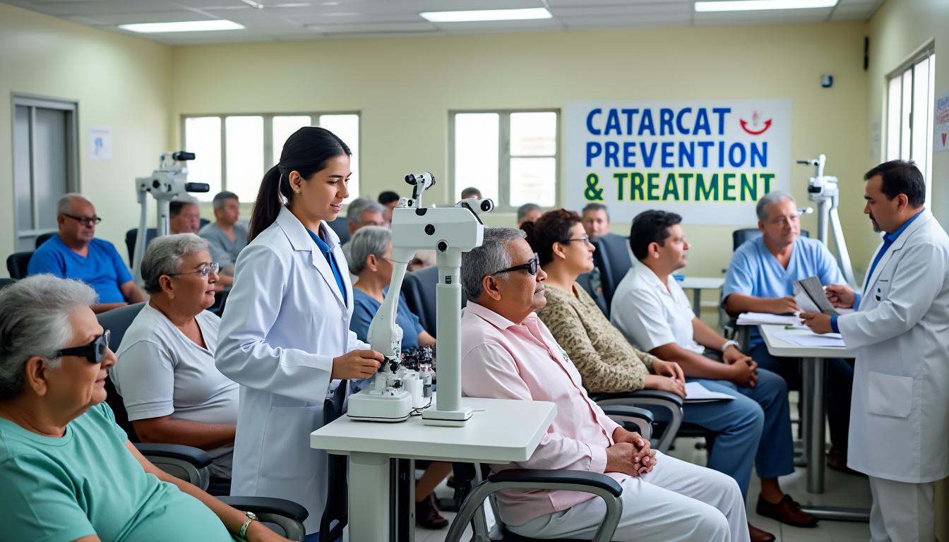 le ministère de la santé lance une campagne gratuite visant à sensibiliser et à prendre en charge la cataracte pour améliorer la santé visuelle de tous.