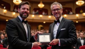 découvrez l'honorable reconnaissance de mike sapieha, récipiendaire du prestigieux prix sayer vision research de l'université de montréal, soulignant ses contributions remarquables en recherche sur la vision.