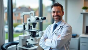 un prestataire de soins de santé à slough célèbre avoir réalisé avec succès 10 000 opérations de la cataracte, offrant une vision améliorée à de nombreux patients.