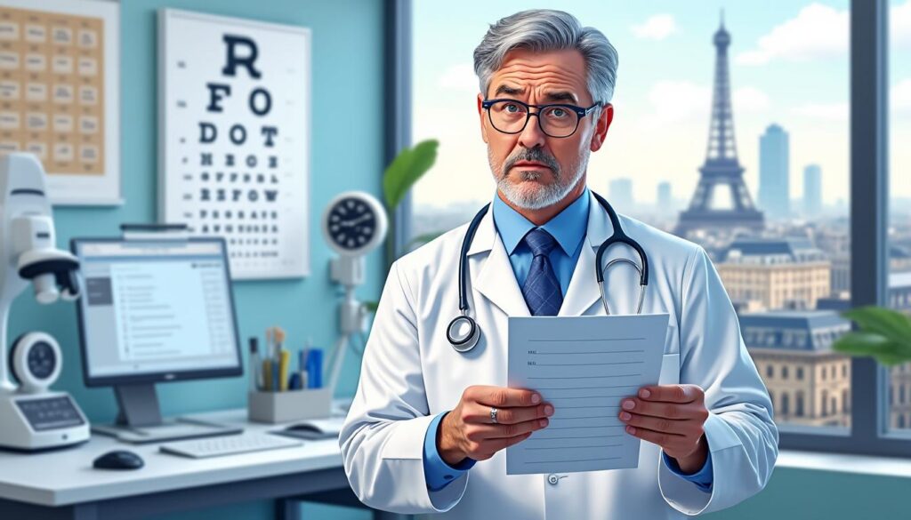 un ophtalmologiste à paris suspendu six mois pour avoir délivré des ordonnances sans consultation médicale, une affaire qui soulève des questions éthiques et légales.