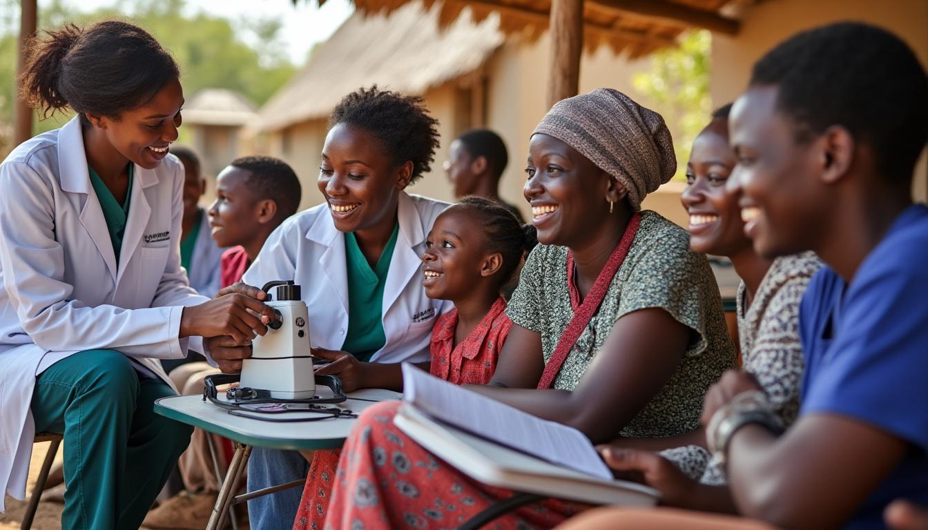 découvrez comment une campagne exceptionnelle en afrique du sud a restauré la vue de plus de 100 patients grâce à une lutte efficace contre la cataracte.