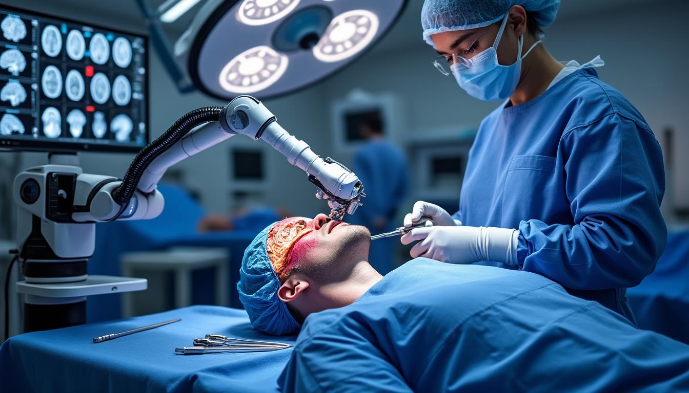 découvrez la première chirurgie cérébrale innovante au royaume-uni réalisée via la cavité oculaire, une avancée médicale révolutionnaire offrant de nouvelles perspectives en neurochirurgie.