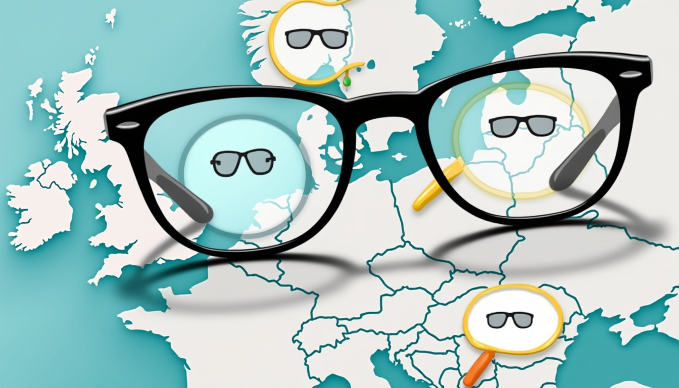 analyse critique d'acuité sur le reportage d'europe 1 concernant les prix élevés des lunettes, soulignant les éléments essentiels ignorés.