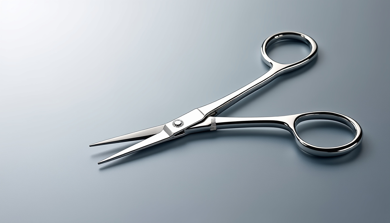 découvrez les ciseaux de microchirurgie castroviejo premium 3,5" courbés, alliant précision et qualité chirurgicale, disponibles chez santo andré biz pour des interventions médicales fiables.