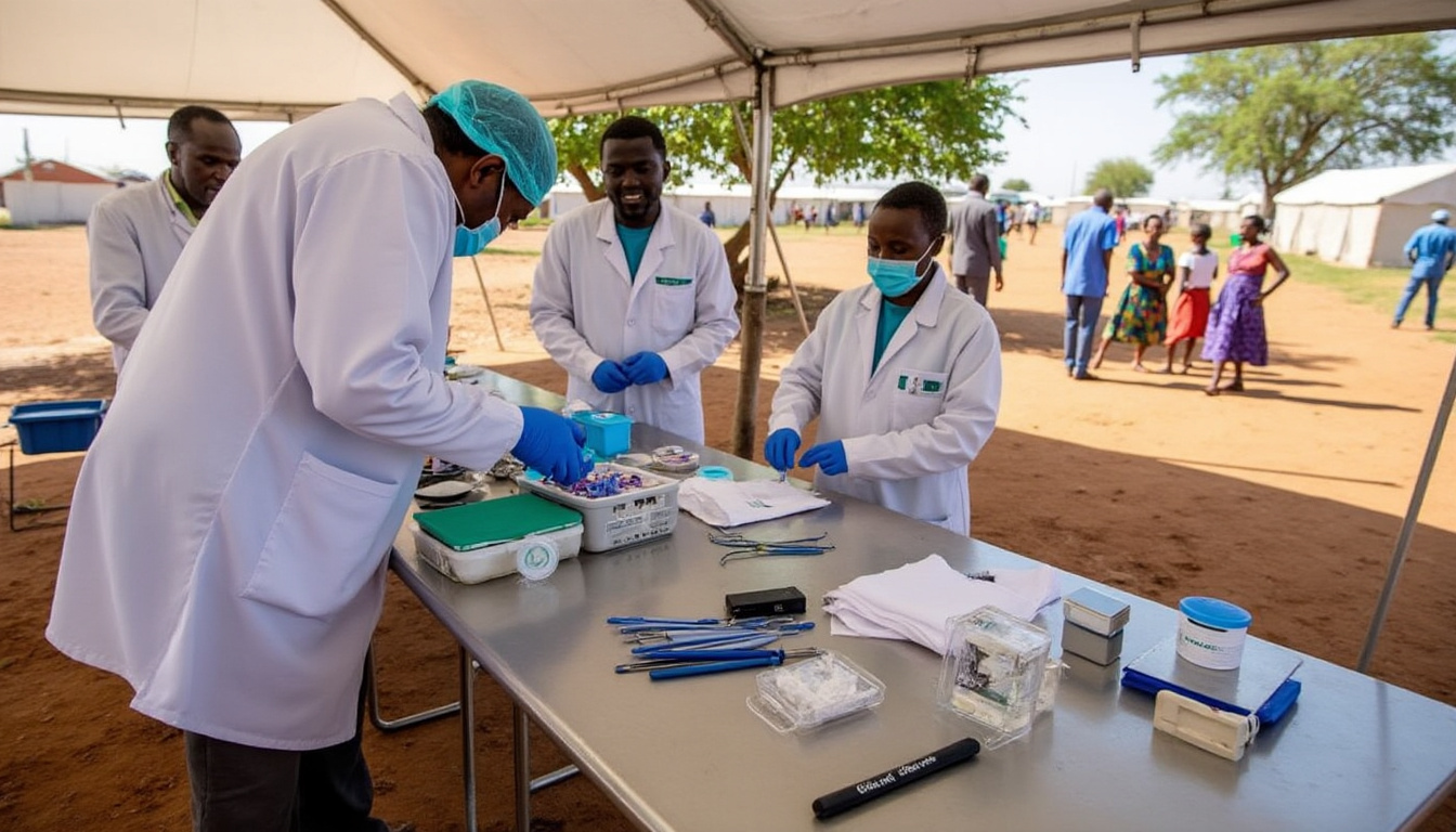 découvrez le lancement d'une campagne gratuite de chirurgie de la cataracte dans la région sanitaire de l’agneby-tiassa en côte d’ivoire, visant à améliorer la santé visuelle des populations locales.