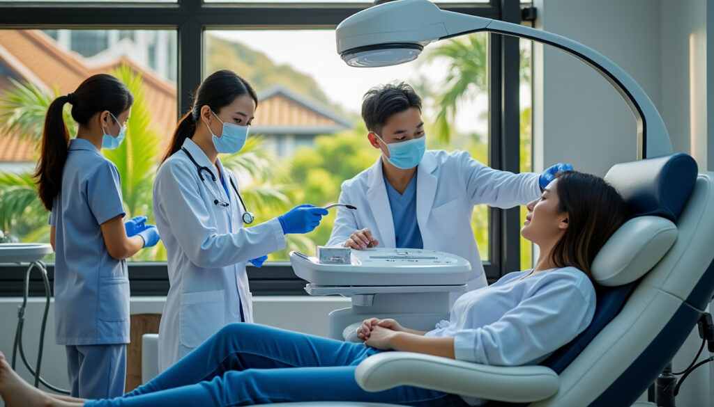 découvrez la prise en charge innovante de la cataracte à can tho, vietnam, avec la phacoémulsification sans chirurgie, une méthode avancée pour restaurer une vision claire en toute sécurité.