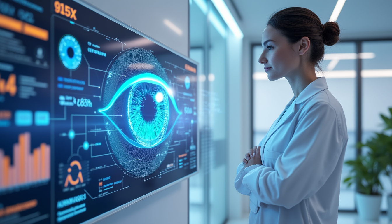 découvrez une intelligence artificielle révolutionnaire en ophtalmologie, offrant un accompagnement patient personnalisé disponible 24h/24 pour un suivi optimal de votre santé visuelle.