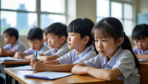 à hô chi minh-ville, plus de la moitié des écoliers souffrent de troubles de la vision réfractive, impactant leur apprentissage et nécessitant une sensibilisation urgente.