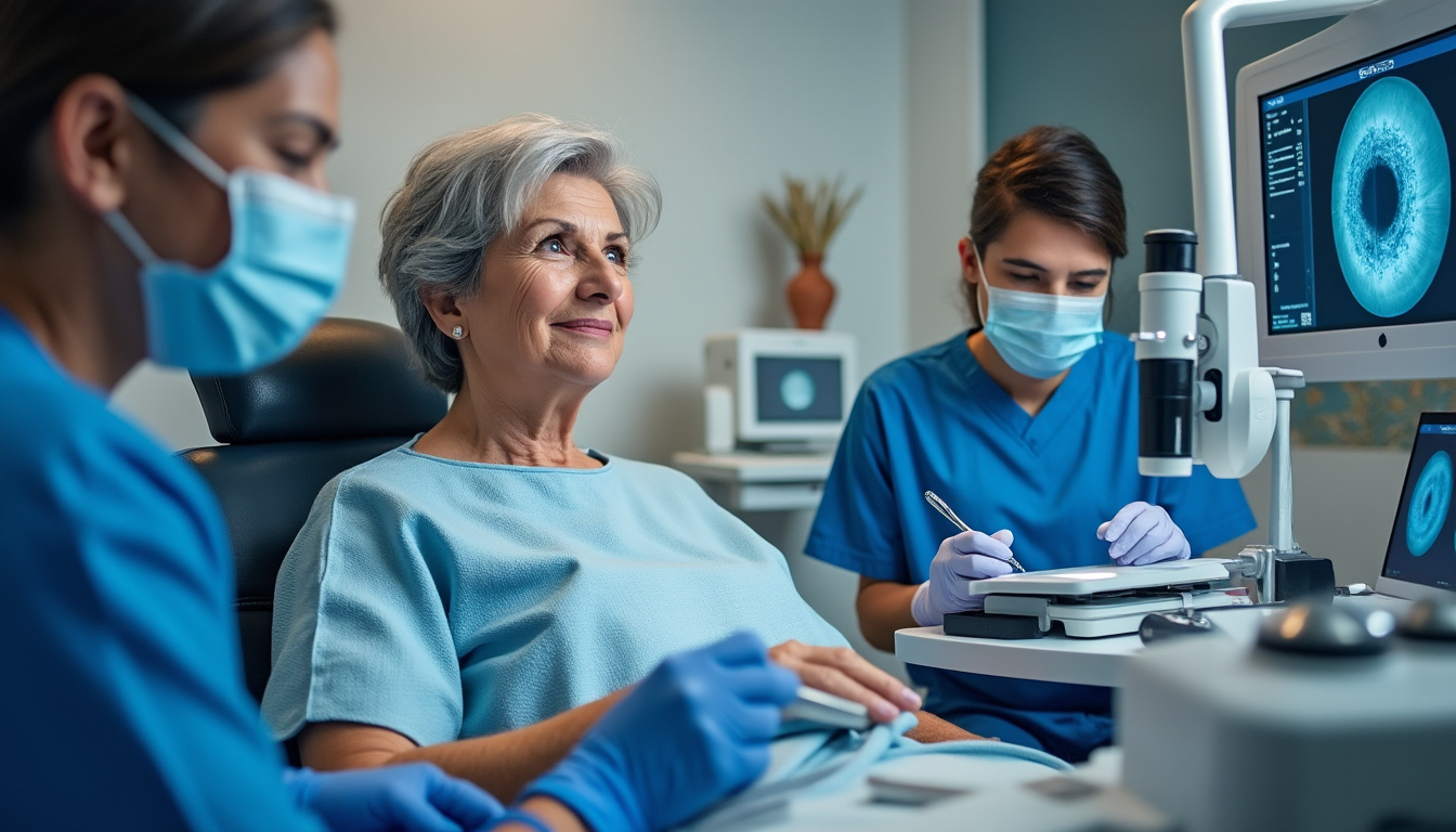à kasserine, une patiente diabétique retrouve la vue grâce à une chirurgie rétinienne innovante et complexe, marquant une avancée médicale prometteuse.