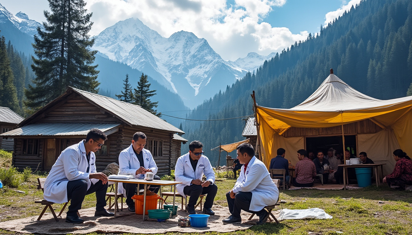 l'himalaya eye hospital de pokhara étend ses services de soins oculaires pour offrir un accès vital aux populations isolées de la région de karnali, améliorant ainsi la santé visuelle des communautés locales.