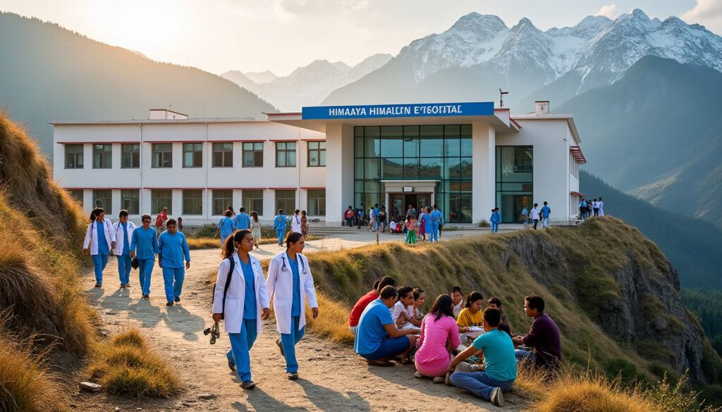 l'himalaya eye hospital de pokhara étend ses services oculaires essentiels aux communautés isolées de karnali, améliorant l'accès aux soins et la santé visuelle dans cette région reculée.