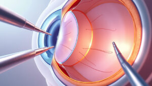 découvrez comment les plis de la capsule postérieure peuvent indiquer précocement une pression vitréenne positive lors de la chirurgie de la cataracte, à travers une analyse détaillée d'une série de cas.