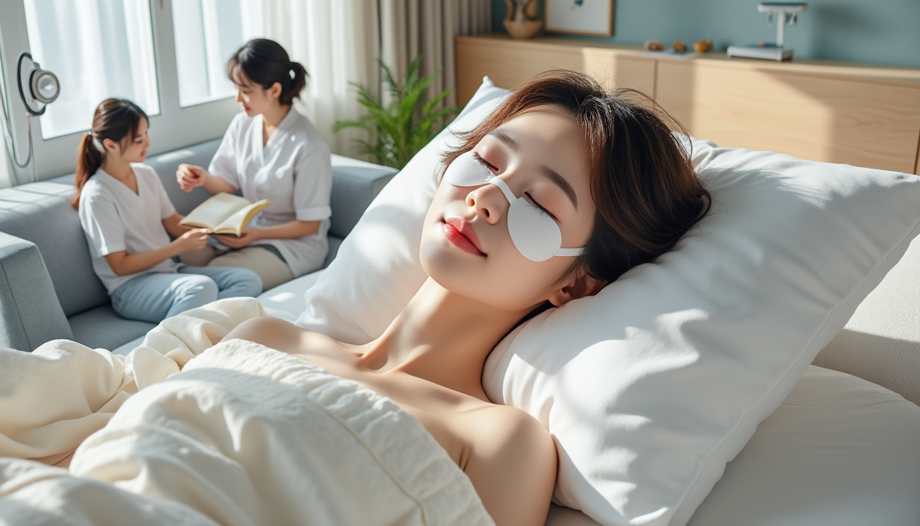 choi june-hee dévoile son expérience et les détails de sa convalescence suite à une chirurgie de la troisième paupière dans un article exclusif de 조선일보.