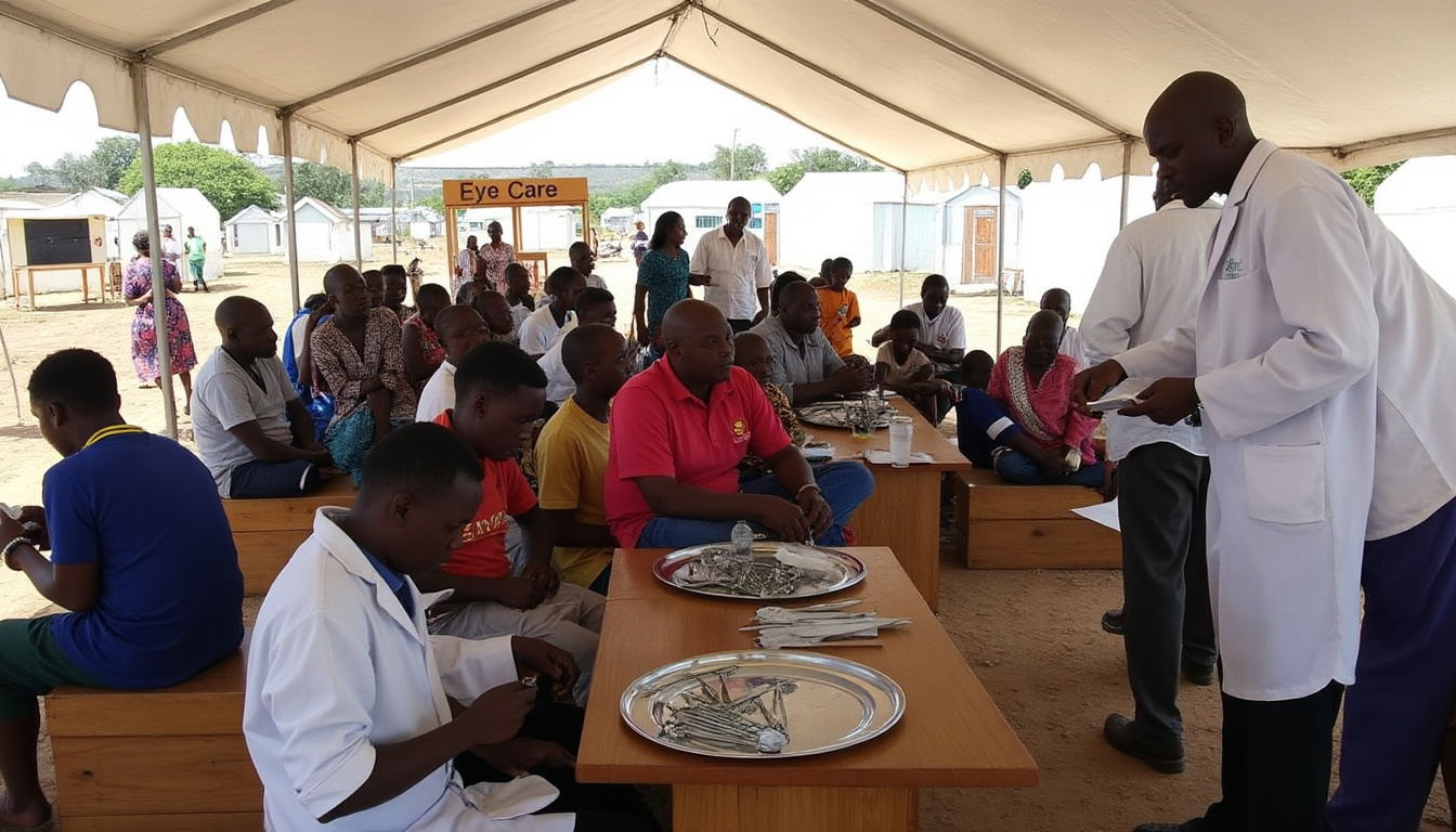 le programme gratuit de soins oculaires de masari à katsina offre une assistance médicale à 2 000 patients, améliorant l'accès aux traitements oculaires essentiels et soutenant la santé visuelle de la communauté locale.