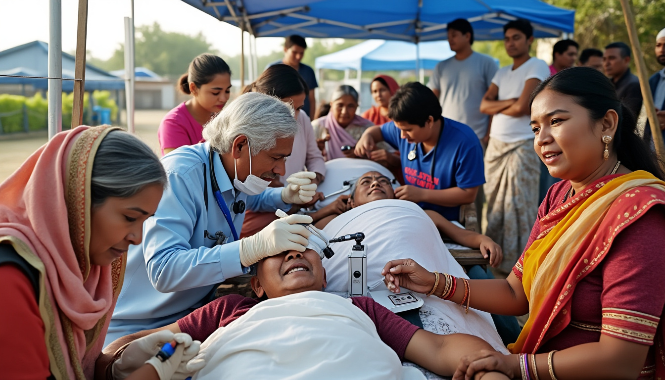 participez à la campagne gratuite de chirurgie oculaire à kapilvastu, offrant à plus de 150 seniors et personnes démunies la chance de retrouver la vue et d'améliorer leur qualité de vie.