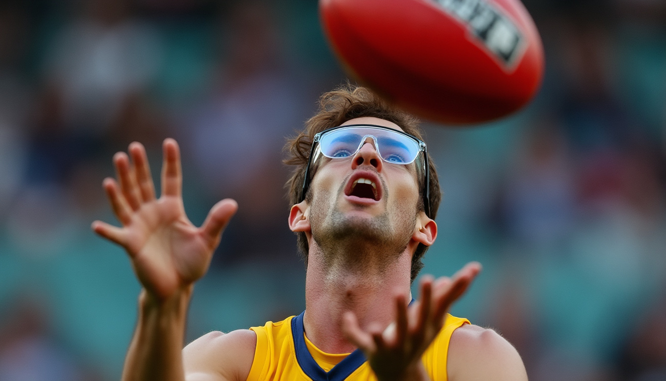découvrez pourquoi mason cox porte des lunettes sur le terrain alors que le joueur de collingwood vise un deuxième sacre en afl.