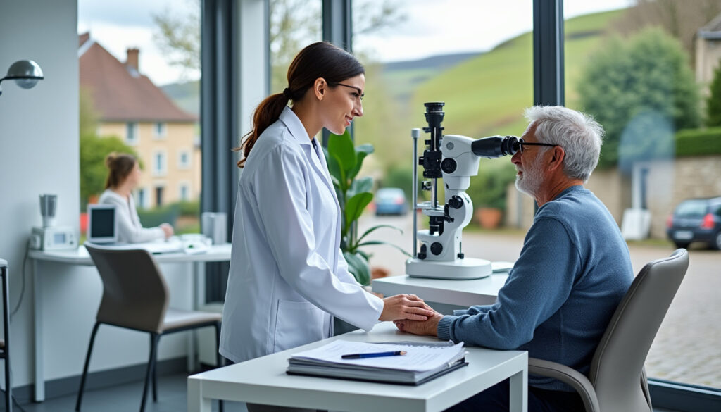 à mortagne-au-perche, un cabinet d’ophtalmologie se développe pour améliorer l’accès aux soins et lutter contre les déserts médicaux.