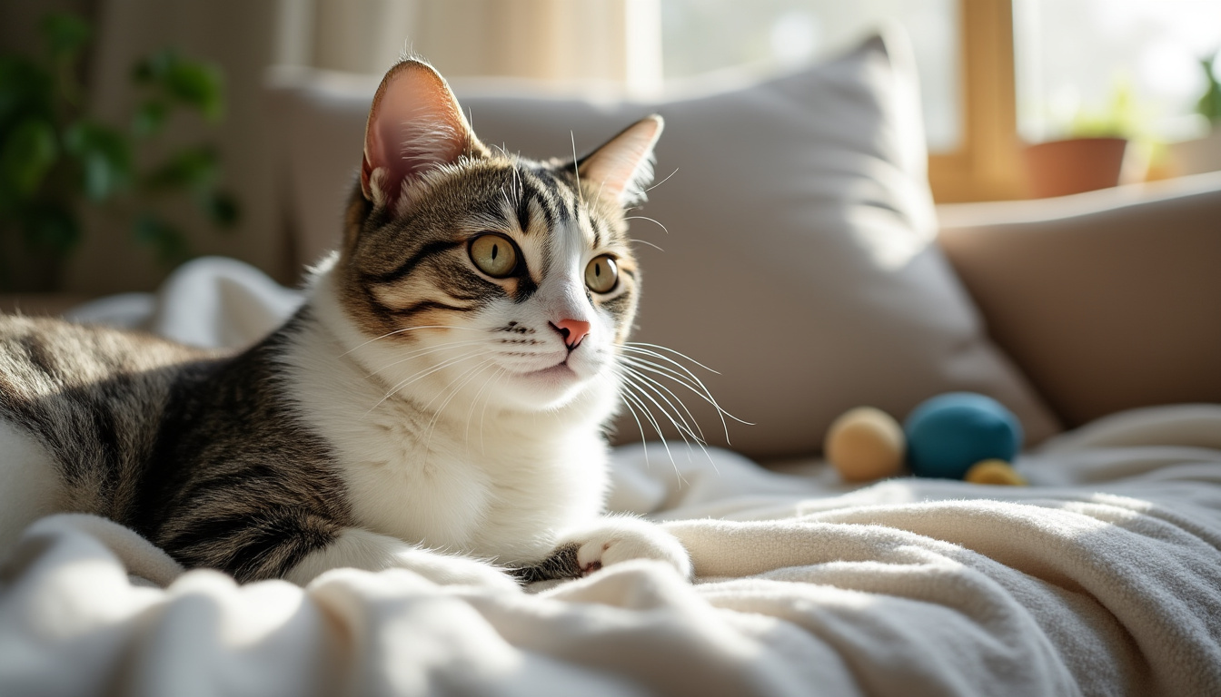 après son opération de l’œil, pepsi, le chat secouru, est prêt à trouver un foyer calme et aimant où commencer une nouvelle vie.