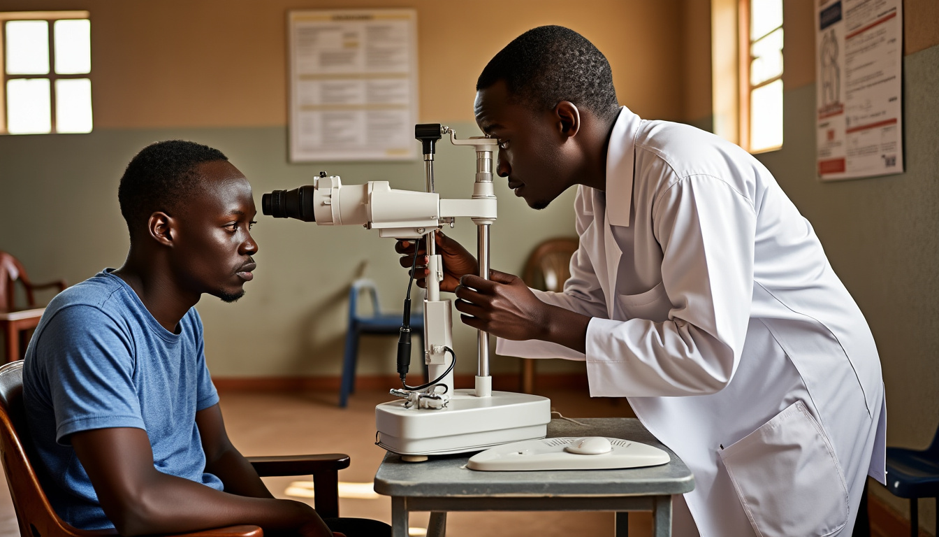 au bénin, la fondation claudine talon agit pour la santé, de la prise en charge de la cataracte à la lutte contre la drépanocytose.