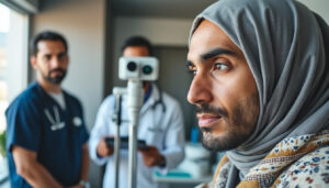 au maroc, une protrusion inhabituelle de l’œil nécessite un avis médical rapide. un neuro-oncologue recommande de consulter un ophtalmologue ou un neurochirurgien.