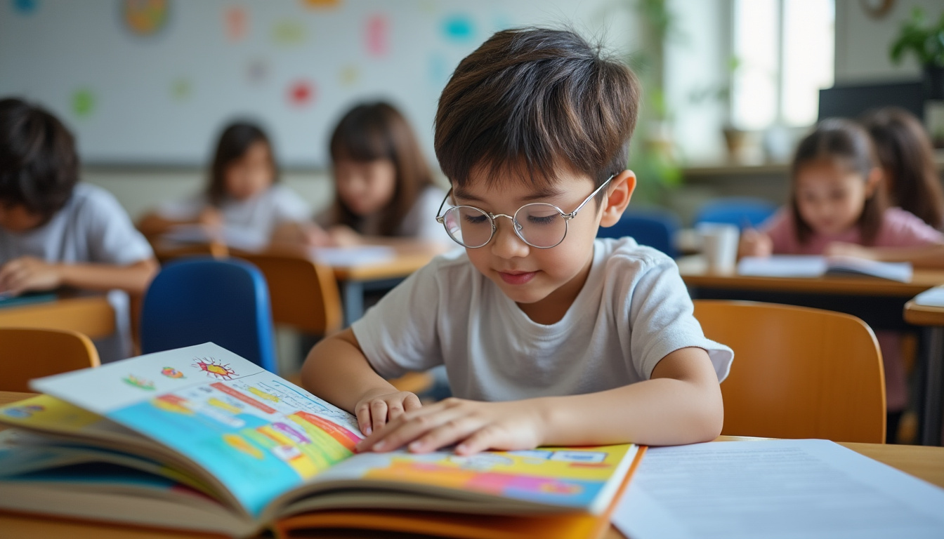 offrir des lunettes aux élèves défavorisés améliore leur confort visuel et les aide à mieux suivre les cours, lire et apprendre à l’école.